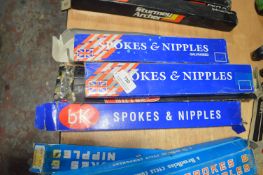 *Five Assorted Boxes of Spokes & Nipples