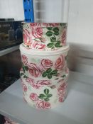 * set of 3 Emma Bridgewater cake tins