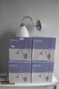 4 Boxes of Saucats Wall Lamps