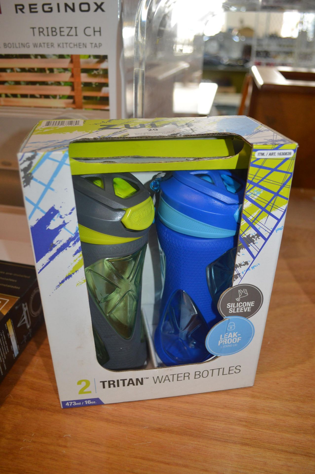 *Zulu Tritan Water Bottle Twin Pack