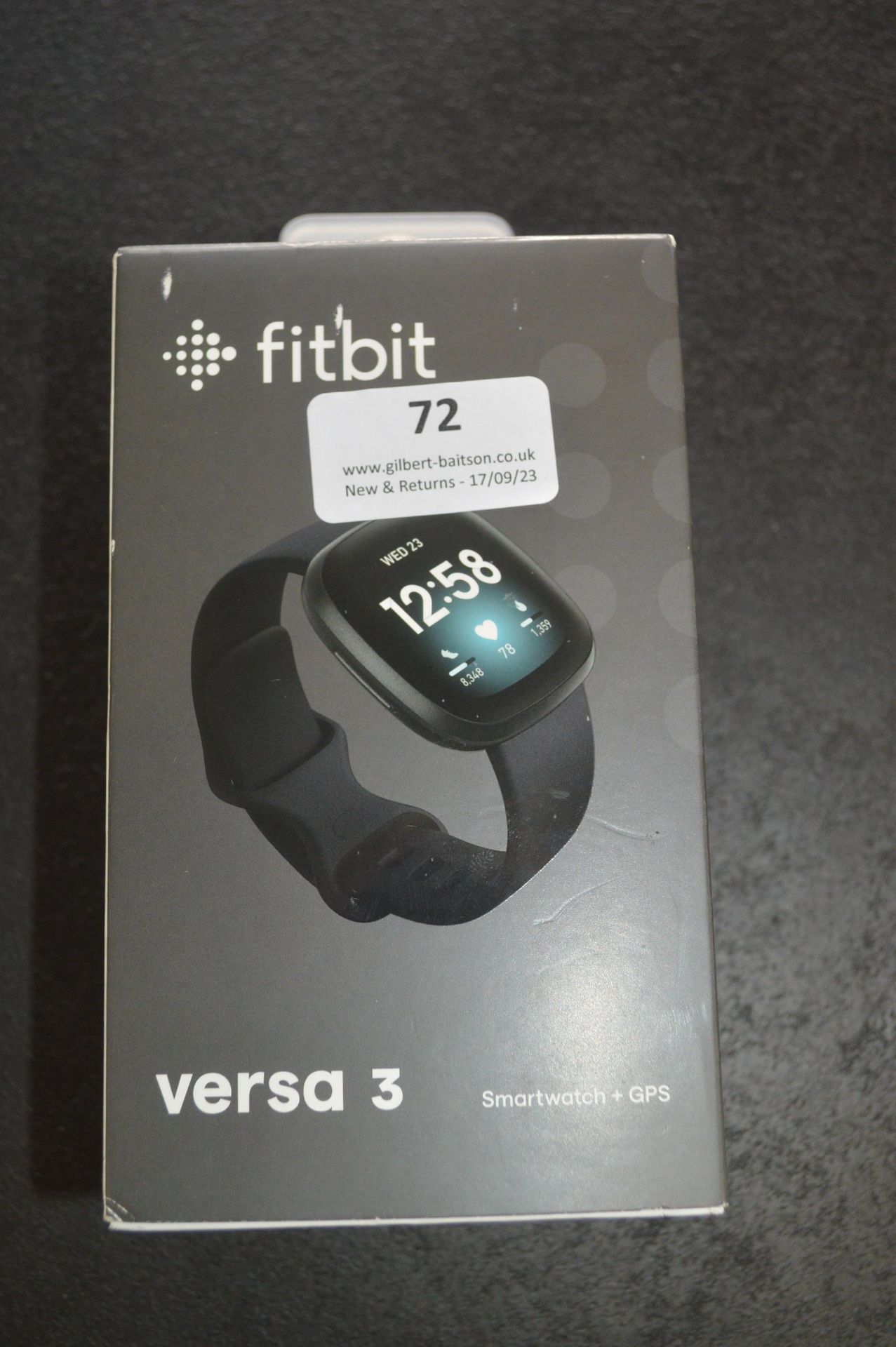 *Fitbit Versa 3 Smart Watch with GPS