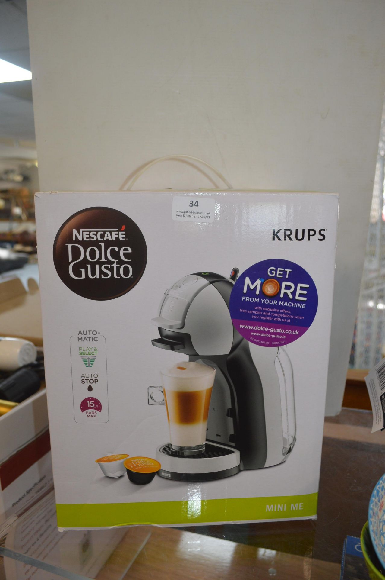 *Nescafe Krups Dolce Gusto Mini Me Coffee Machine