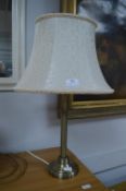 Table Lamp with Ivory Shade