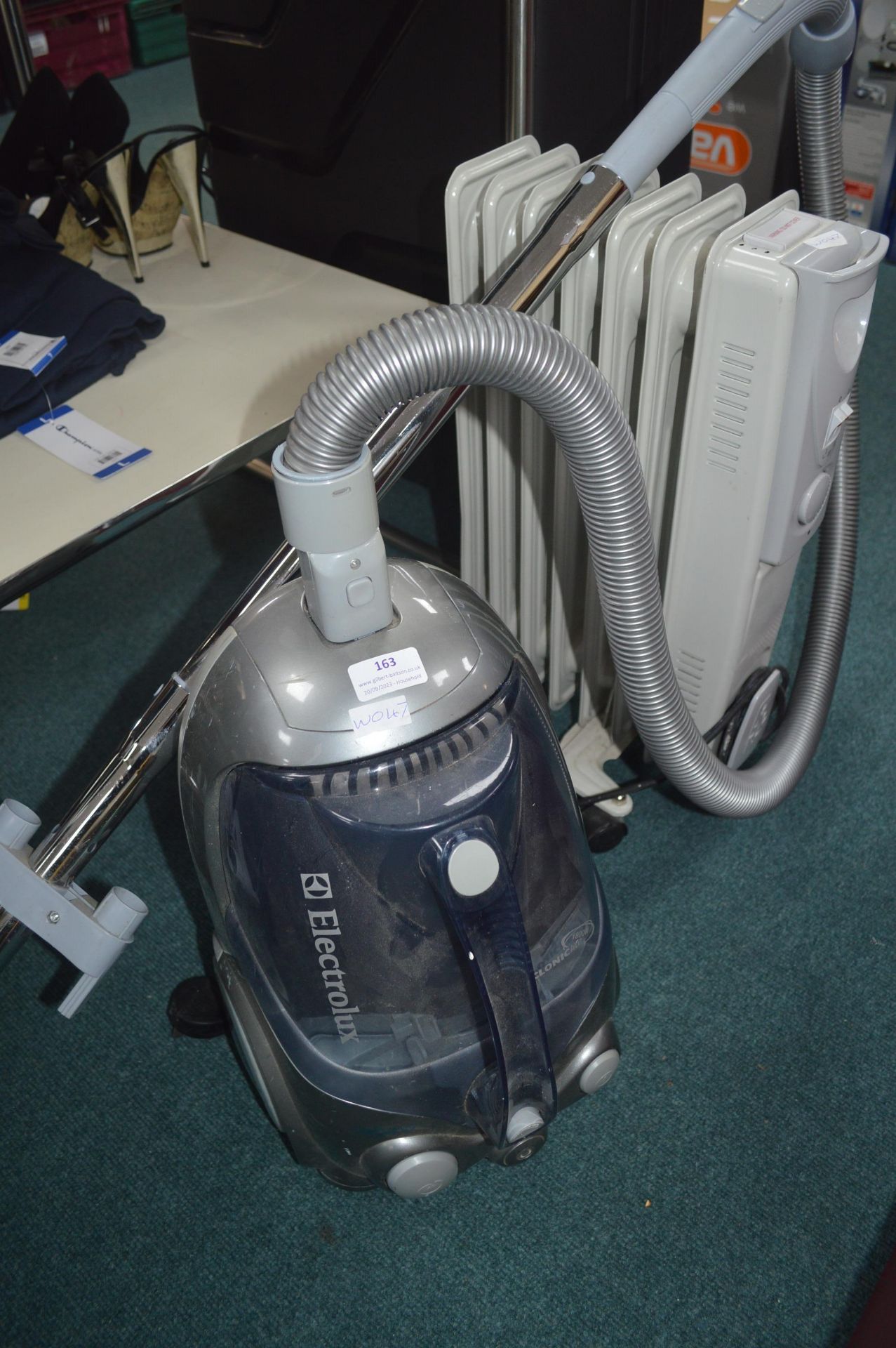 Electrolux Vacuum Cleaner, and an Oil Filled Radia