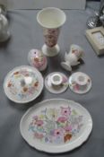 Wedgwood Meadow Sweet Vases, Candlesticks, Dishes,