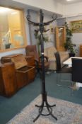 Black Painted Coat Stand