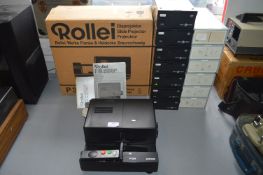Rollei Slide Projector plus Slide Storage System