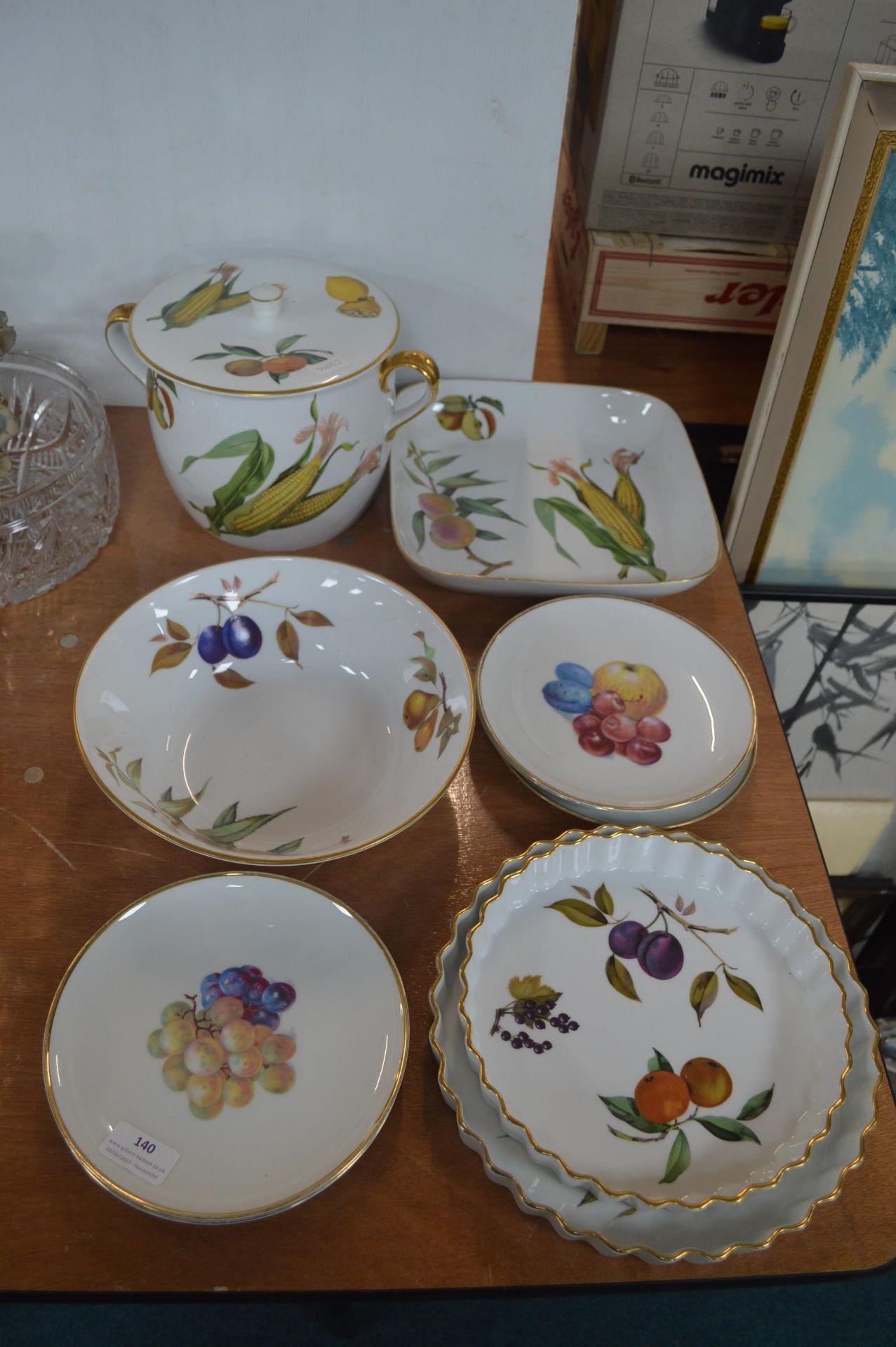 Royal Worcester Evesham Ware Dishes, Serving Bowls