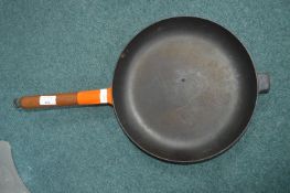 Le Creuset Orange Cast Iron Enamel Frying Pan