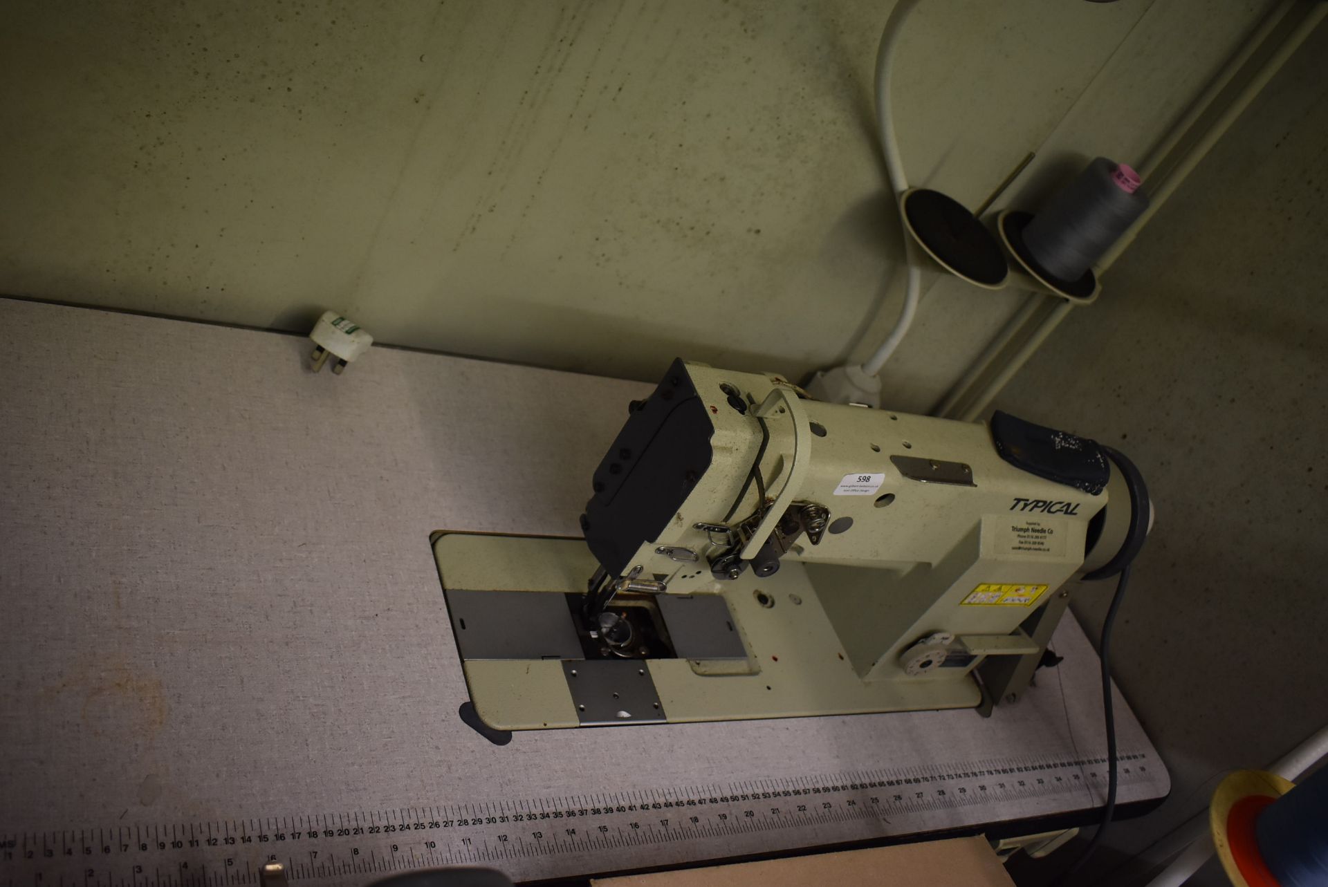 *Typical GC20606-1 Sewing Machine on Bench
