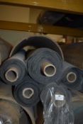 *Five Rolls of Mixed Upholstery Fabric