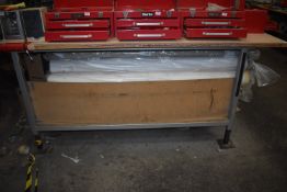 *8ft x 4ft Workbench with Adjustable Legs (collection by appointment)