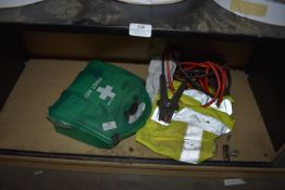 *Hi-Vis jackets, First Aid Kit, and a Set of Jump Leads