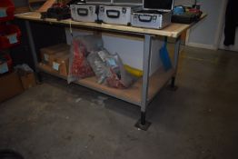 *8ft x 4ft Workbench with Adjustable Legs (collection by appointment)