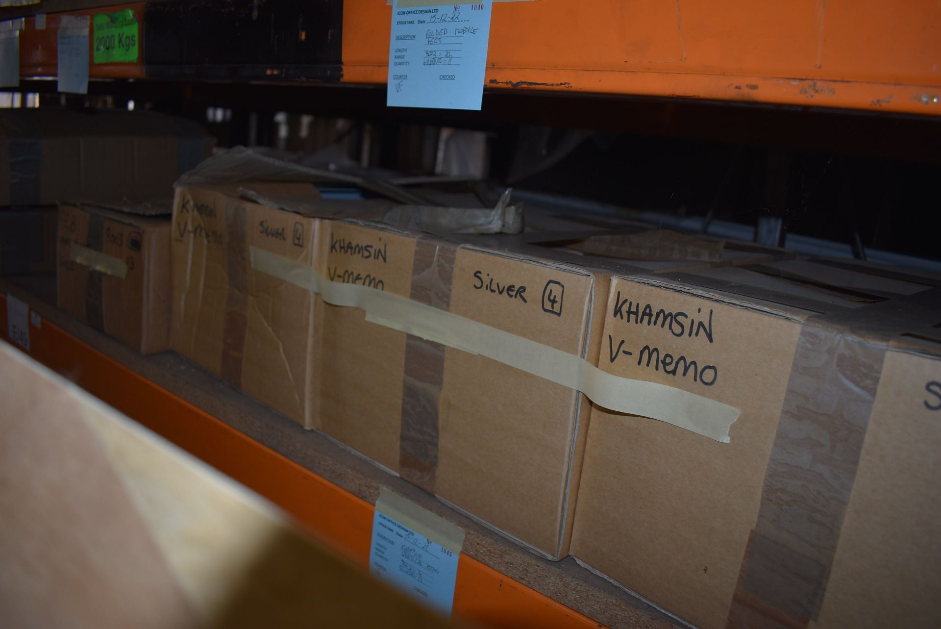 *Contents of Shelf to Include Nameplates, Memo Plates, Brackets, etc. - Image 2 of 2