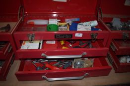 *Clarke Toolbox Containing Taps and Dies, Precision Screwdrivers, etc.