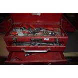 *Clarke Toolbox Containing Various Hand Tools etc