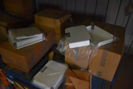 *Pallet of Metal A4 Trays, and Boxes of Brackets