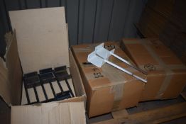*Pallet of Three Boxes of Brackets