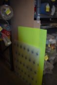 *Three Sheets of Perspex and Assorted MDF Sheeting