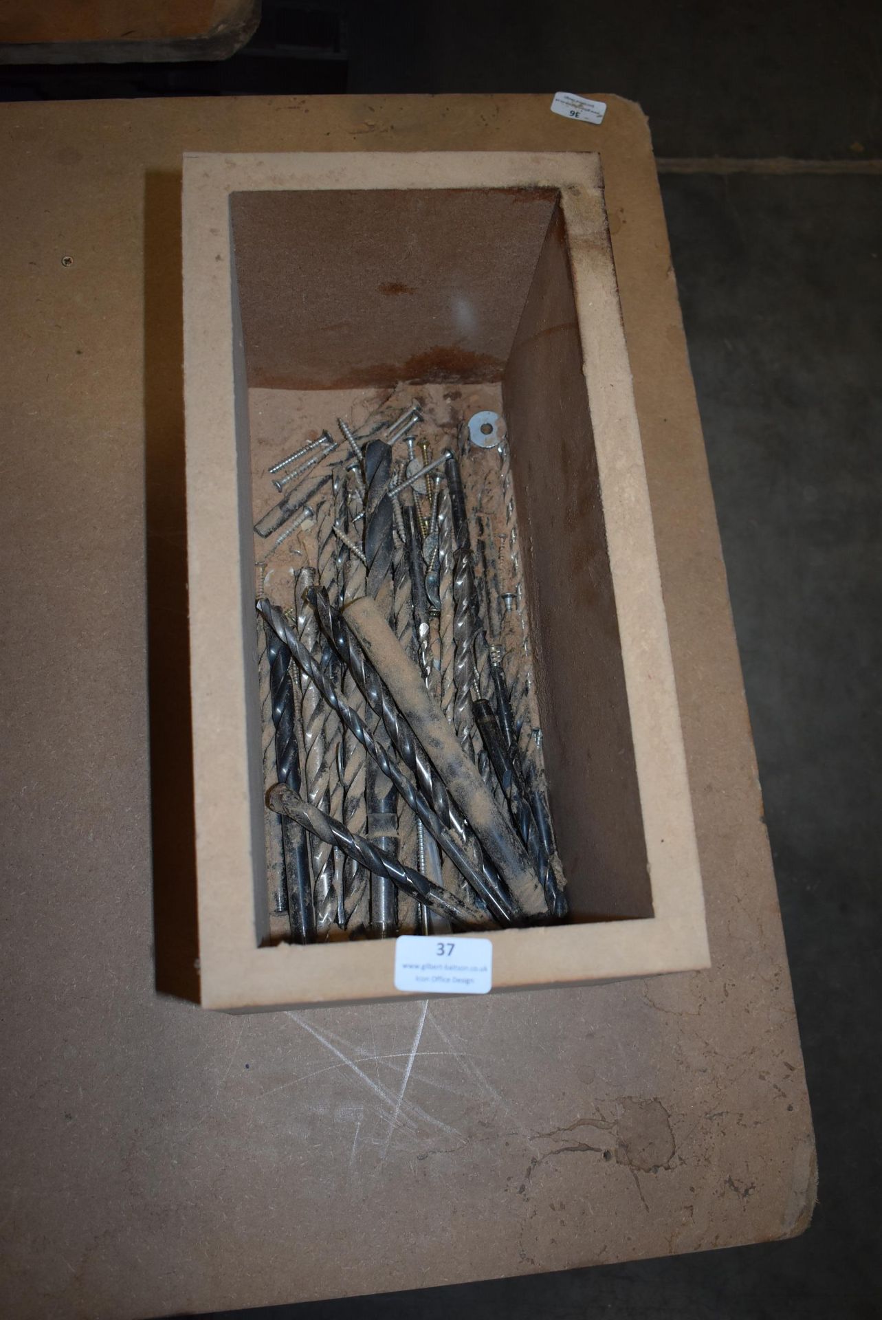 *Box of Assorted Drill Bits