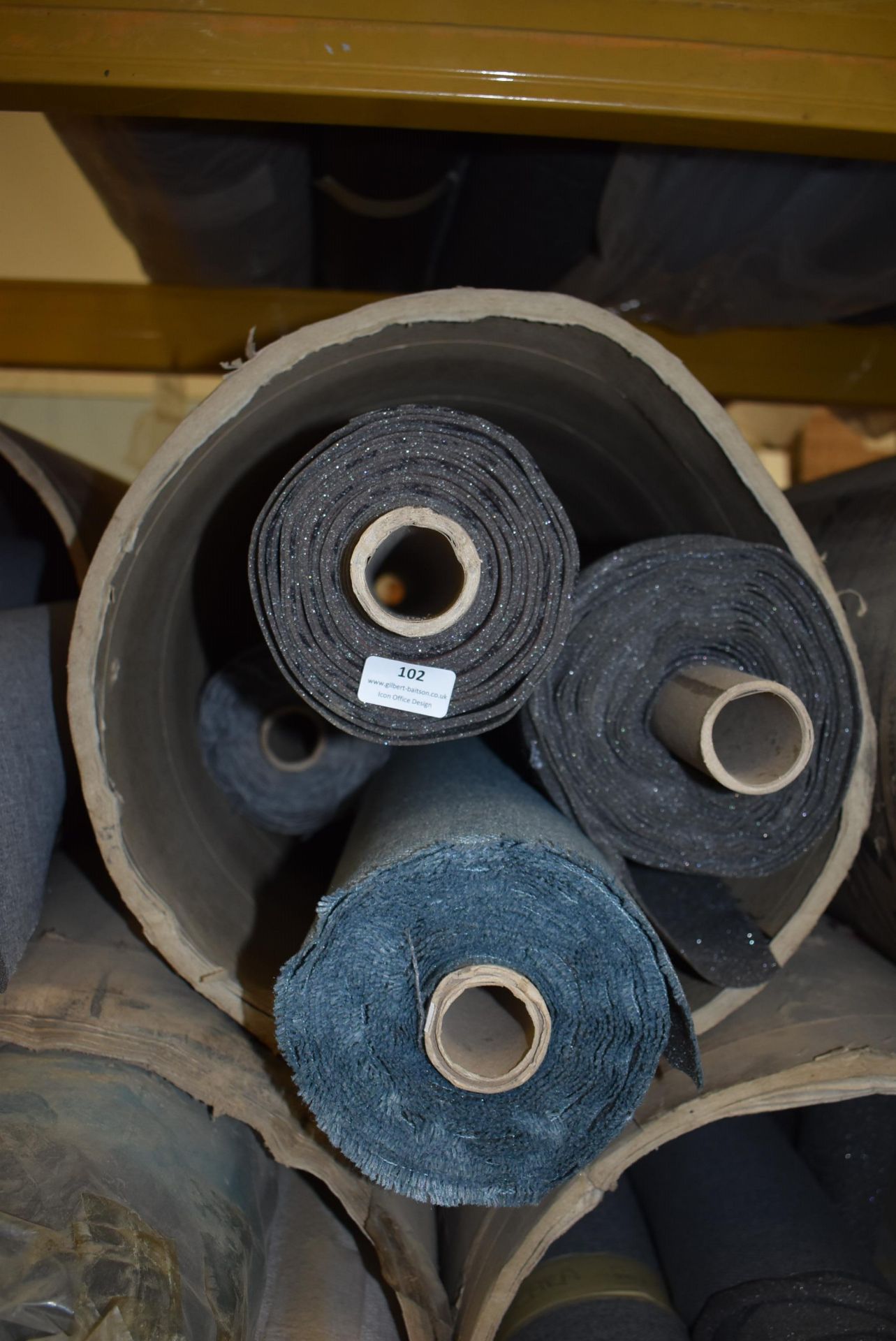 *Four Rolls of Mixed Upholstery Fabrics
