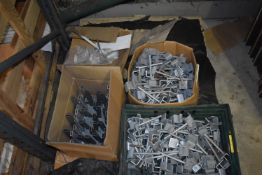 *Pallet of Assorted Brackets (green crate not included)