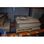 *Pallet of Assorted Sheets of 45mm Chipboard