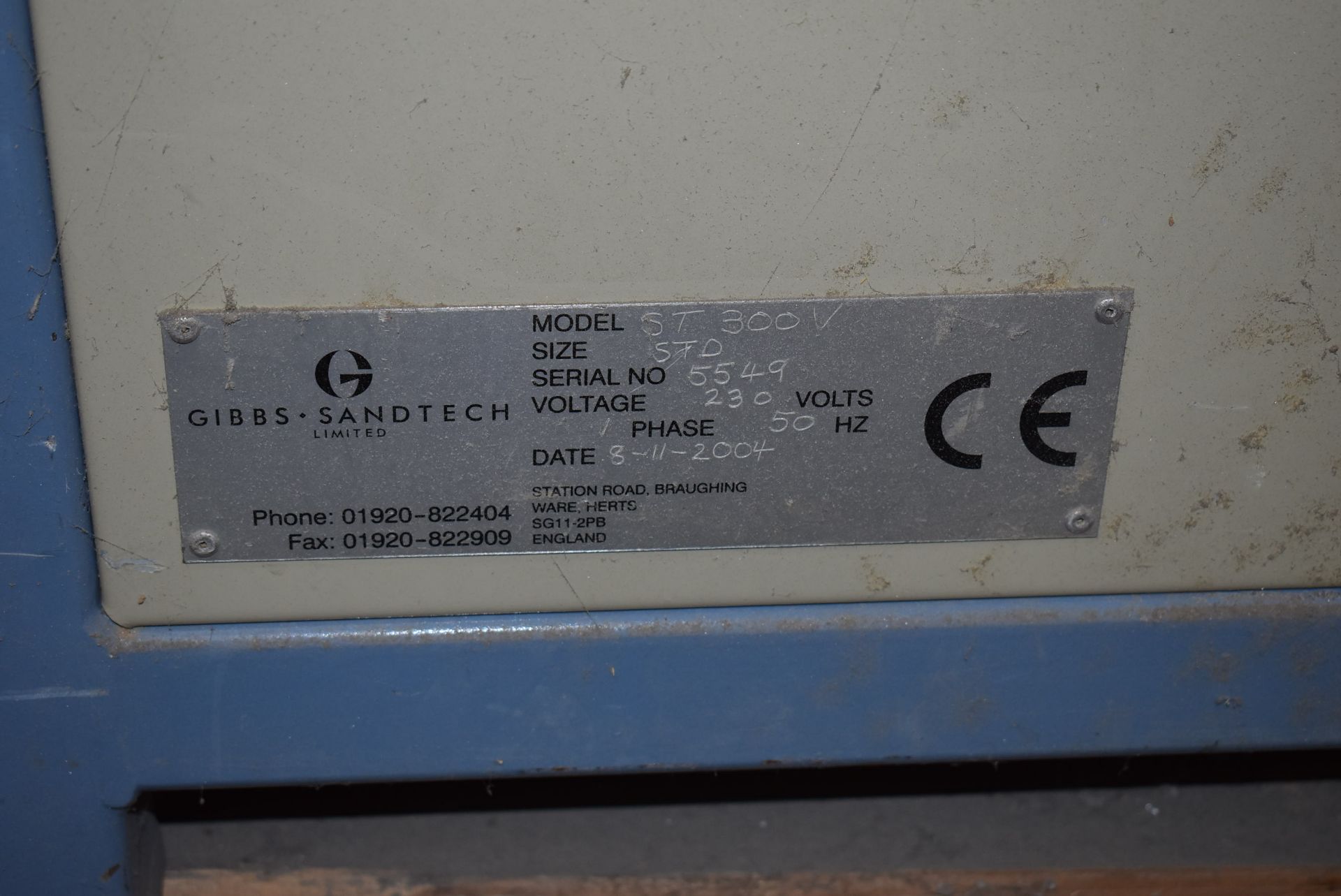 *Sand-Tech ST300 Sander Y.o.M: 2004 - Image 2 of 2