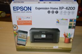 *Epson Expression Home XP-4200 Printer