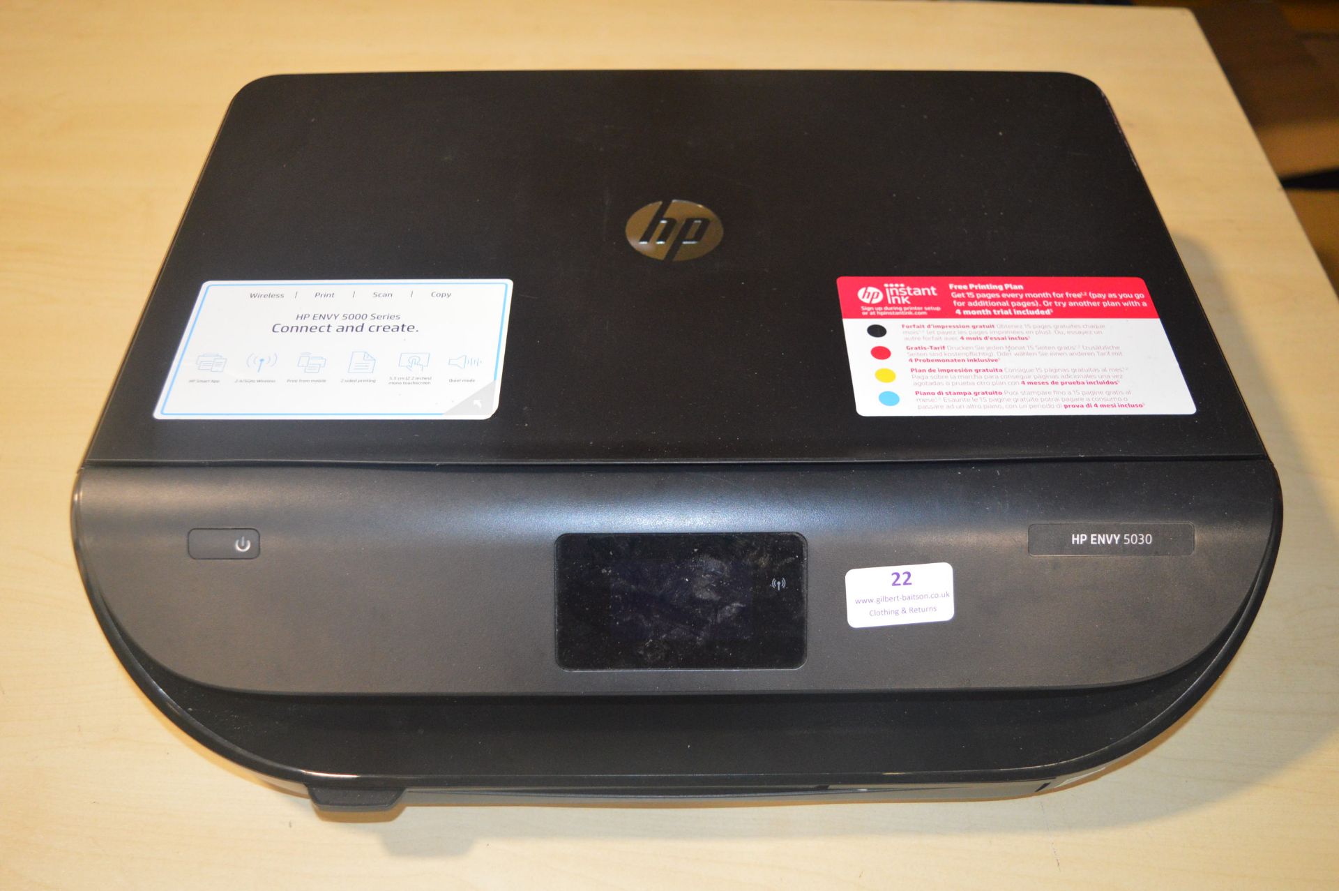 *HP Envy 5300 Printer