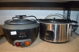 *Tefal Rice Cooker, and a Slow Cooker
