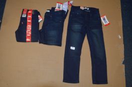 3x Levi’s Boy’s Jeans Size: 6 R