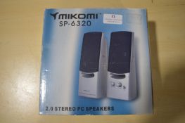 *Makoni SP-6320 Speakers