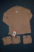 *4x Women’s Brown Jumpers Size: M