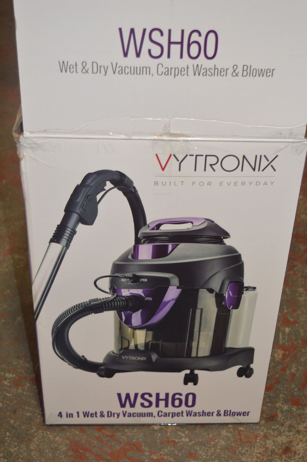 *Vytronix WSH60 Wet & Dry Vacuum Carpet Washer and Blower