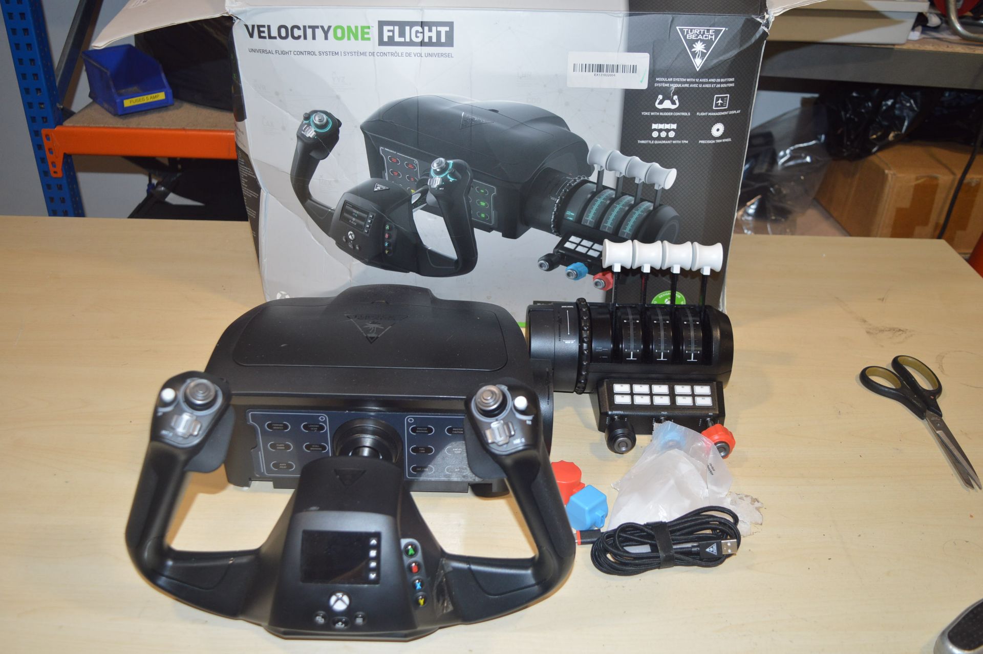 *Turtle Beach Velocity One Flight Simulator Steering Wheel