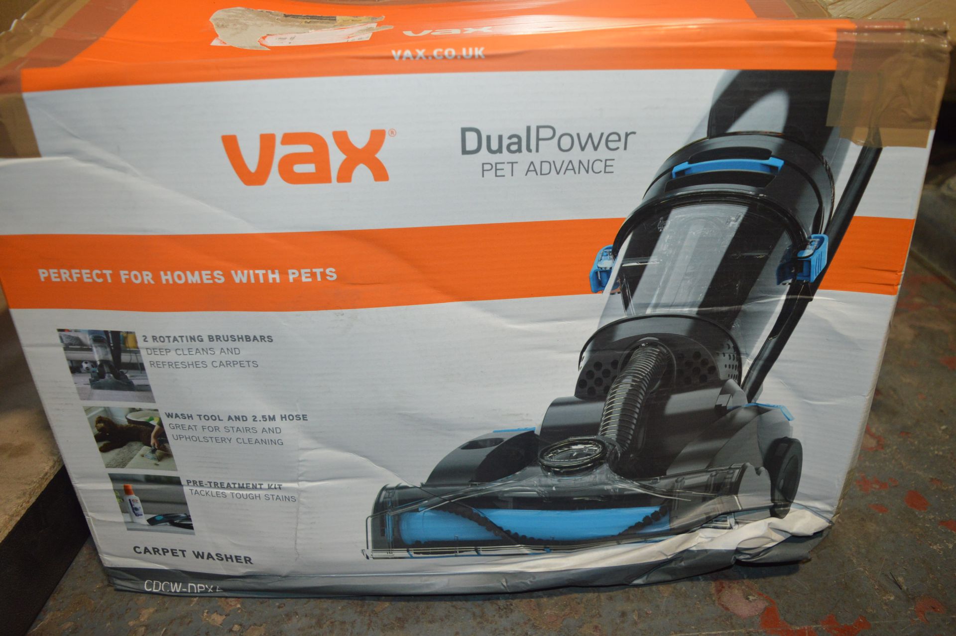 *Vax Dual Power Pet Advance Carpet Cleaner