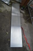 Stainless Steel Shelf 180cm long x 35cm wide