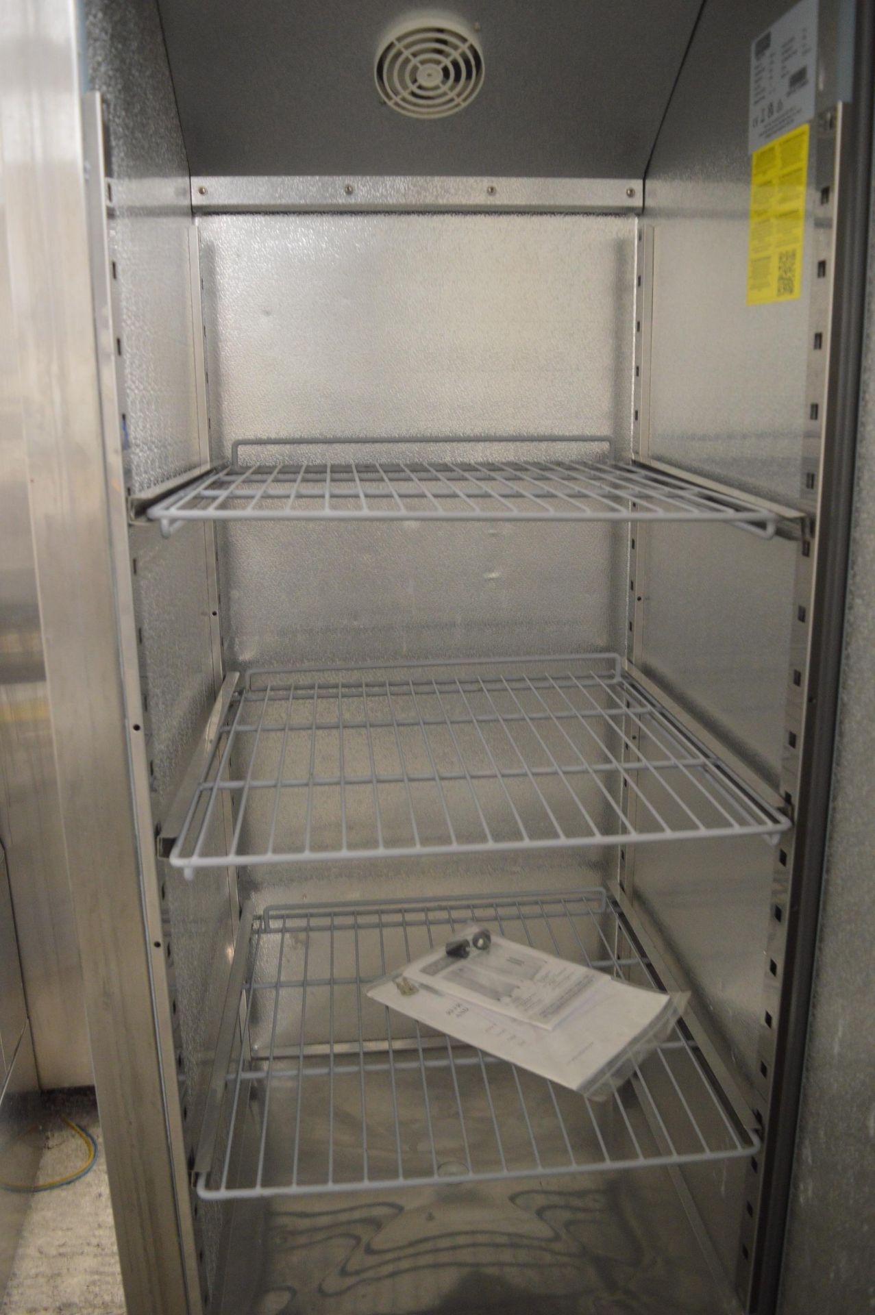 Polar Stainless Steel Upright Freezer 190cm tall - Image 2 of 2