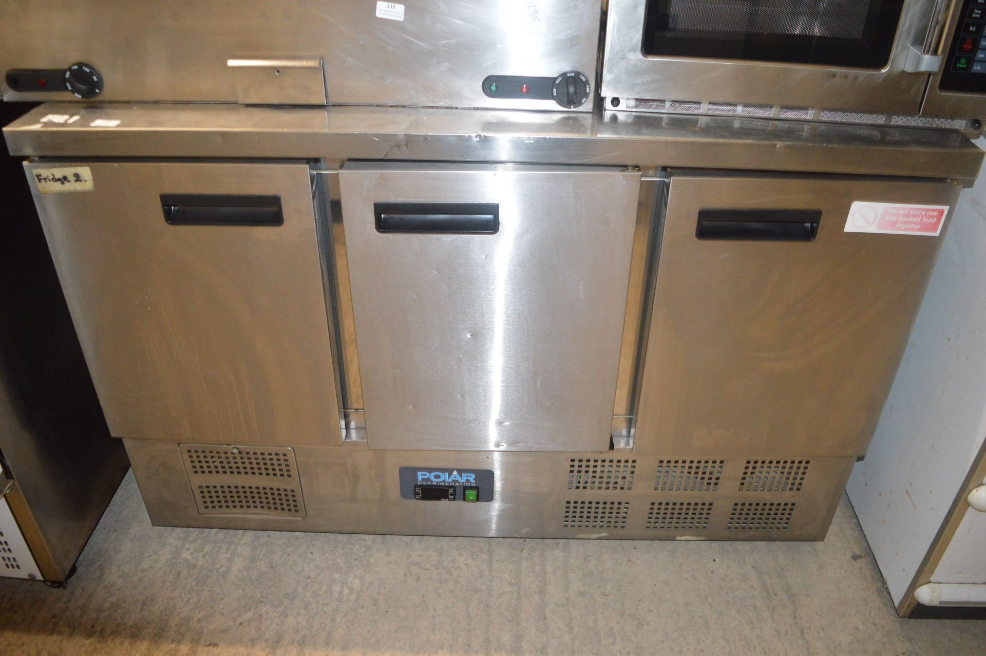 Polar Three Door Refrigerated Cabinet
