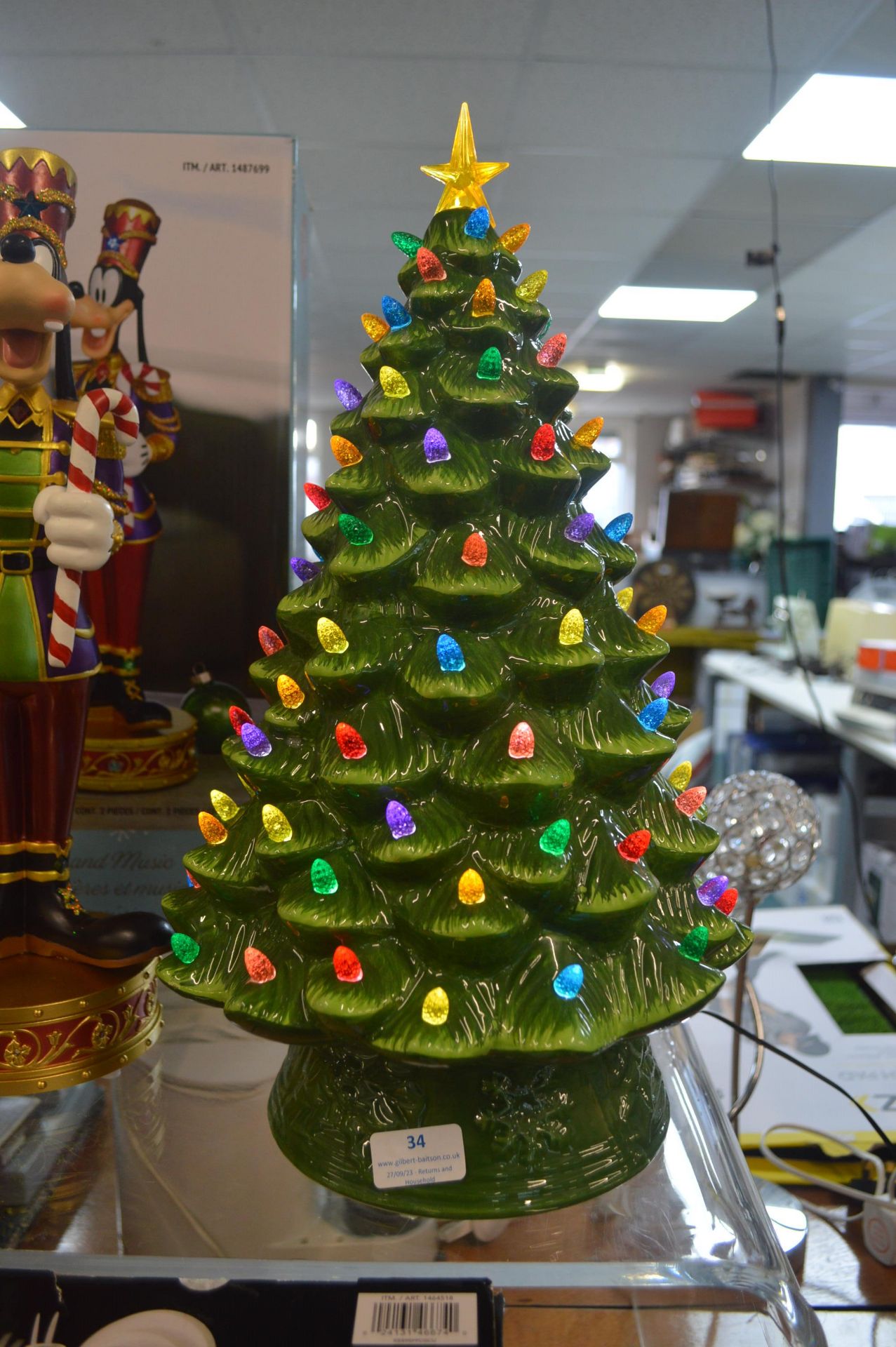 *Ceramic LED Christmas Tree