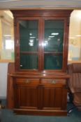 Victorian Mahogany Glazed Bookcase