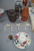 Spode Cup & Saucer, plus Mug Cooler, Hornsea Teapo