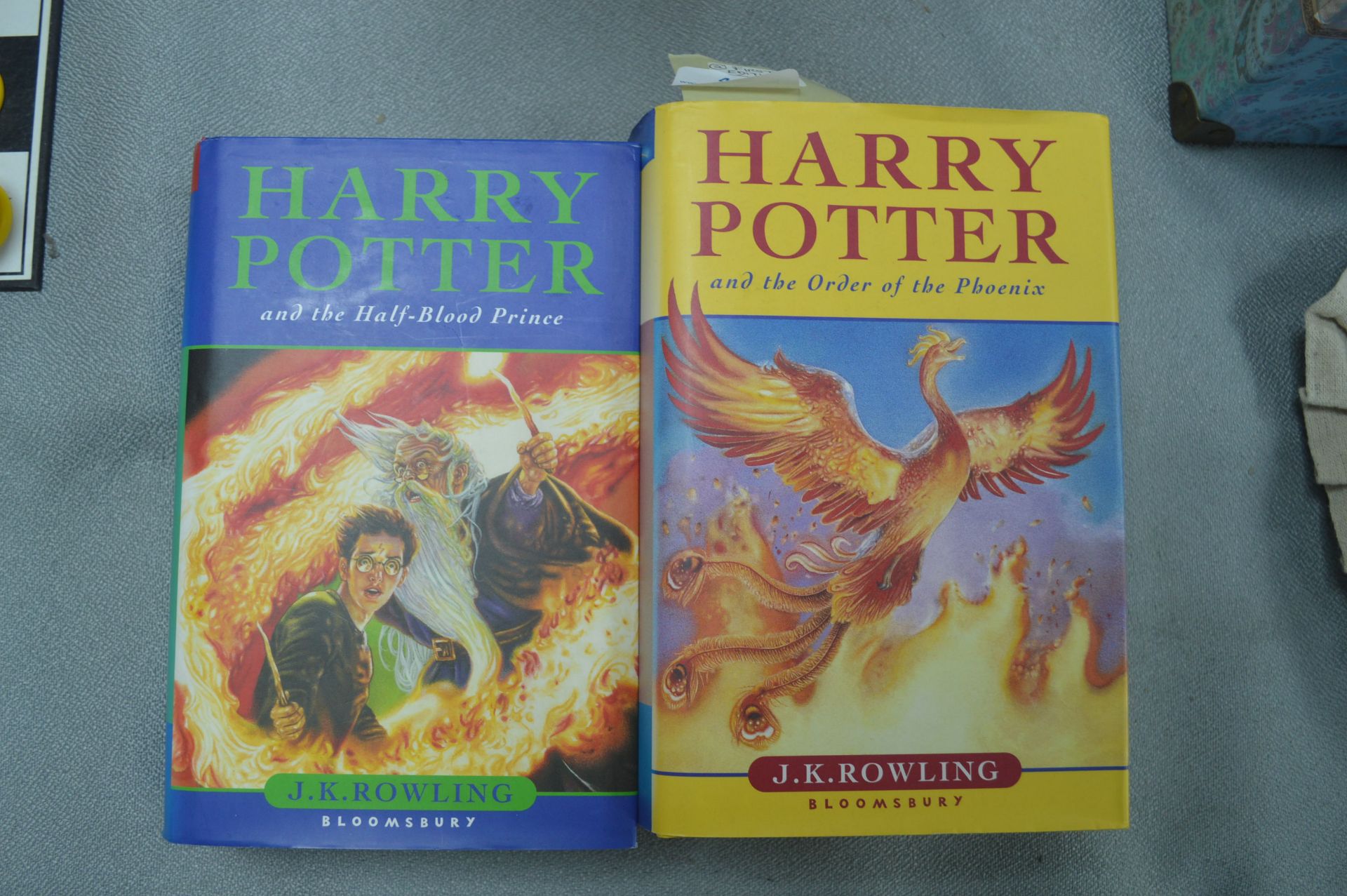 Two Harry Potter First Editions