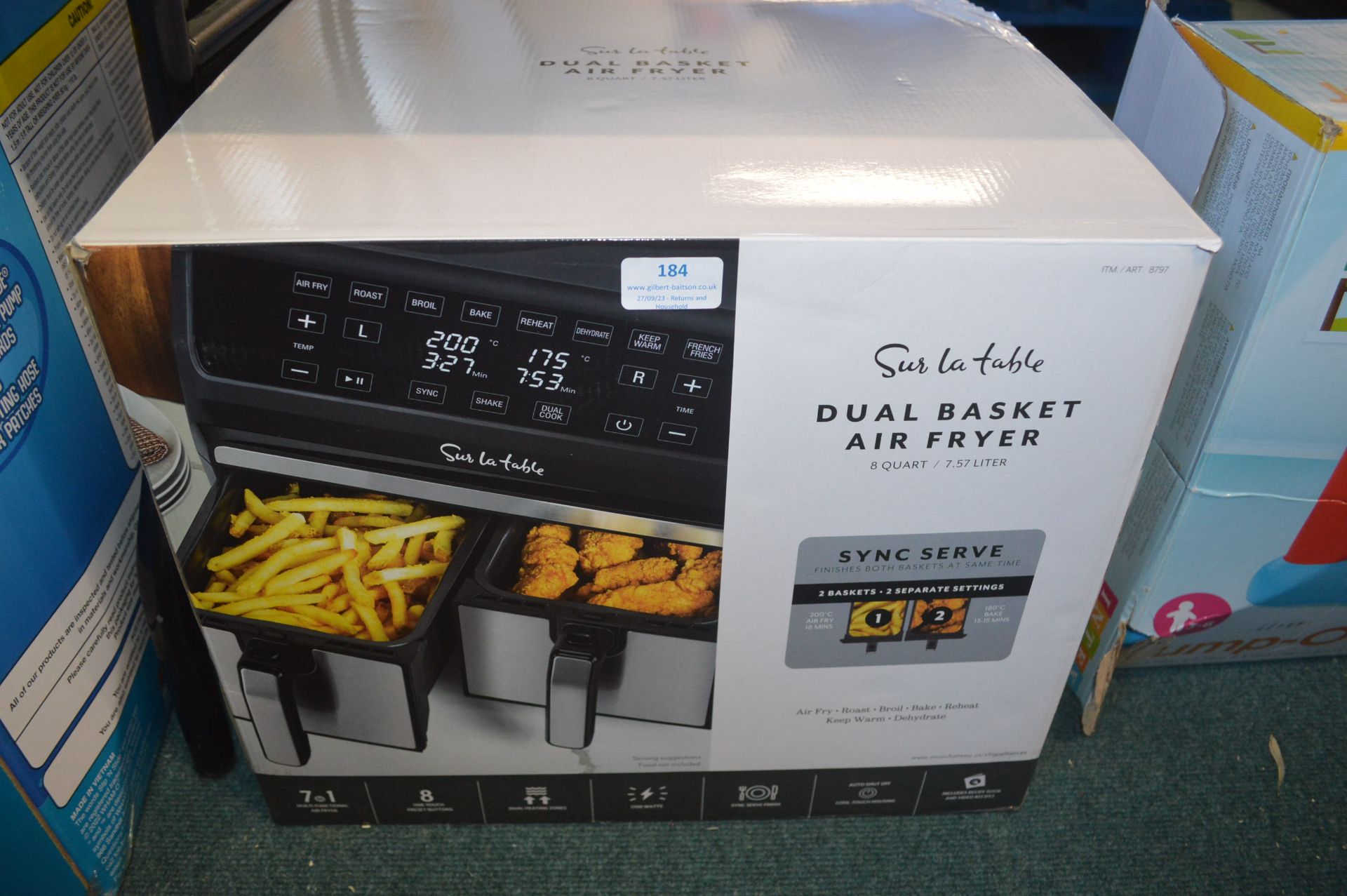 *Sur La Table Dual Basket Digital Air Fryer