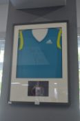 Signed Athletics Jersey by Jessica Ennis