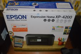 *Epson Expression Home XP 4200 Printer