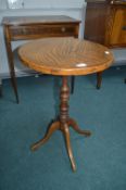 Victorian Oak Tripod Table