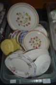Vintage Pottery Plates, Dishes, etc.